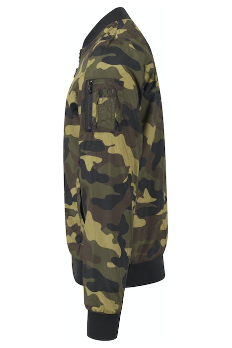 LIGHT CAMO BOMBER JACKET WOODCAMO 3
