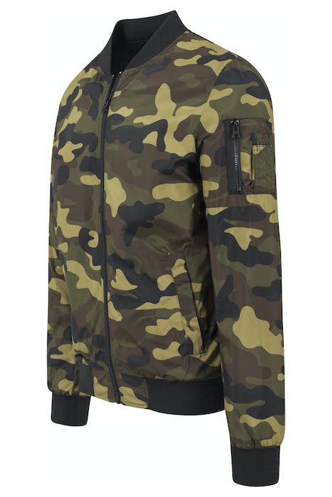 LIGHT CAMO BOMBER JACKET WOODCAMO 4