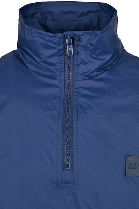 STAND UP COLLAR PULL OVER JACKET DARKBLUE 7