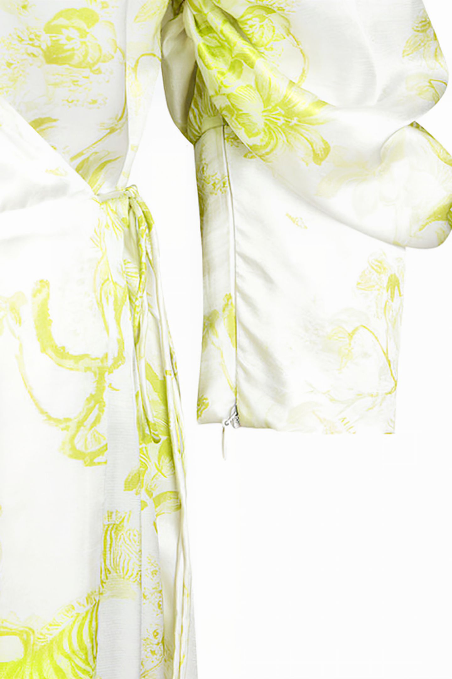 TAGE RIYAZ DRESS CHARTREUSE YELLOW 3