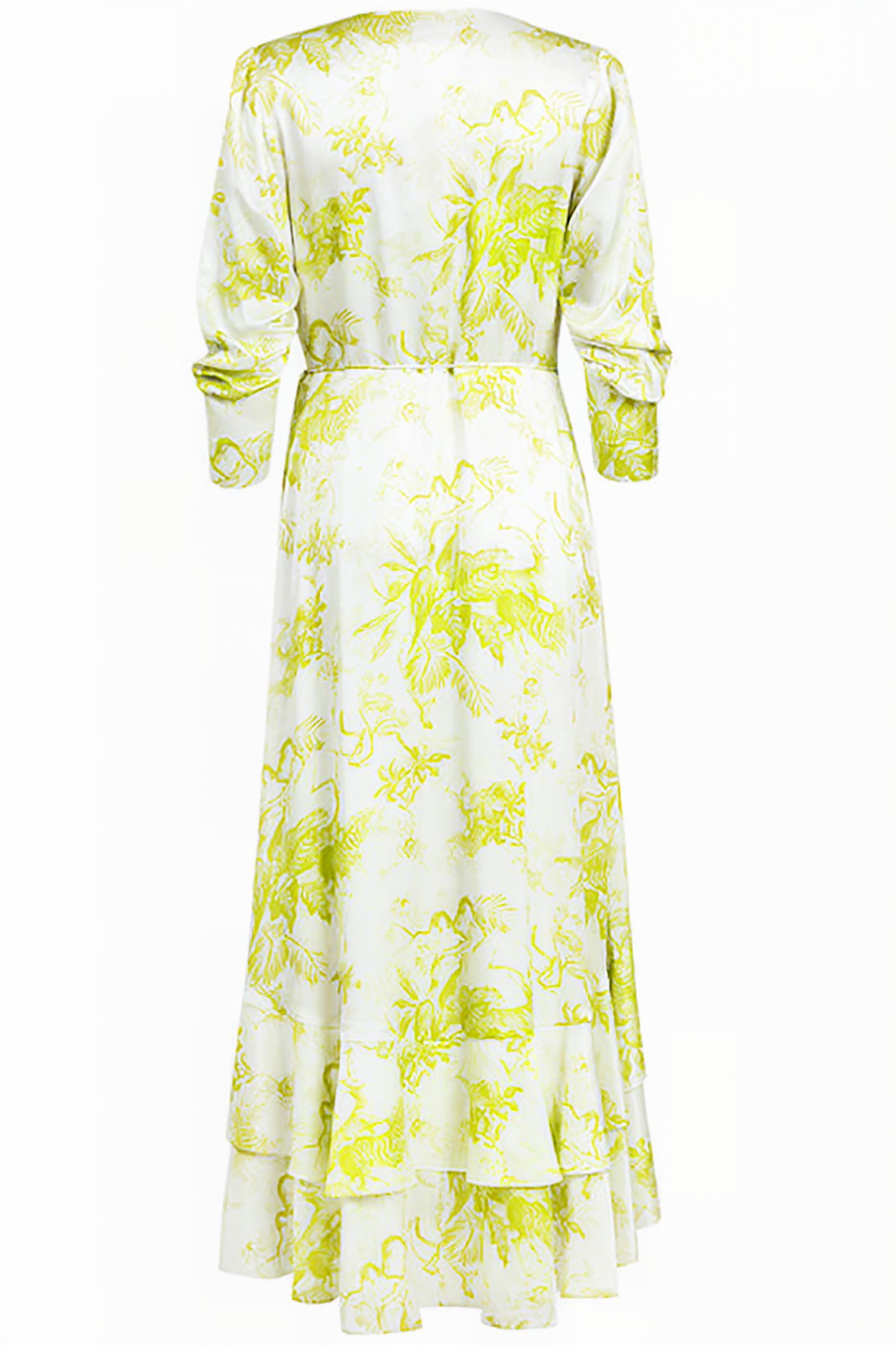 TAGE RIYAZ DRESS CHARTREUSE YELLOW 2