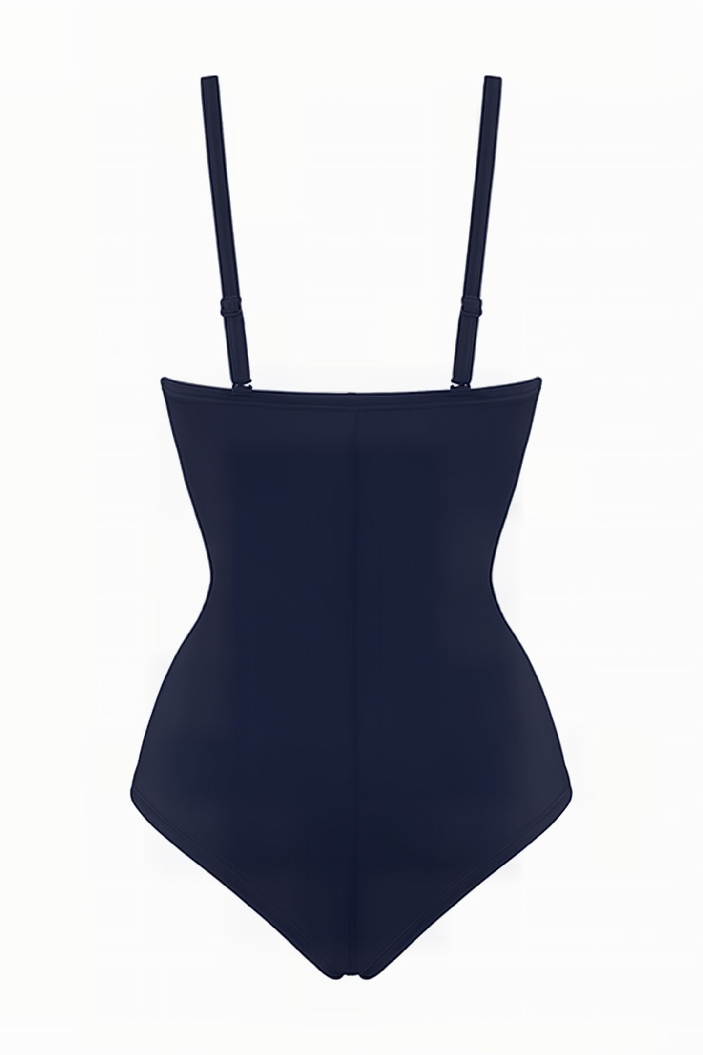 ISHTAR MIDNIGHT BLUE AND SILVER STRAPLESS BATHING SUIT 4
