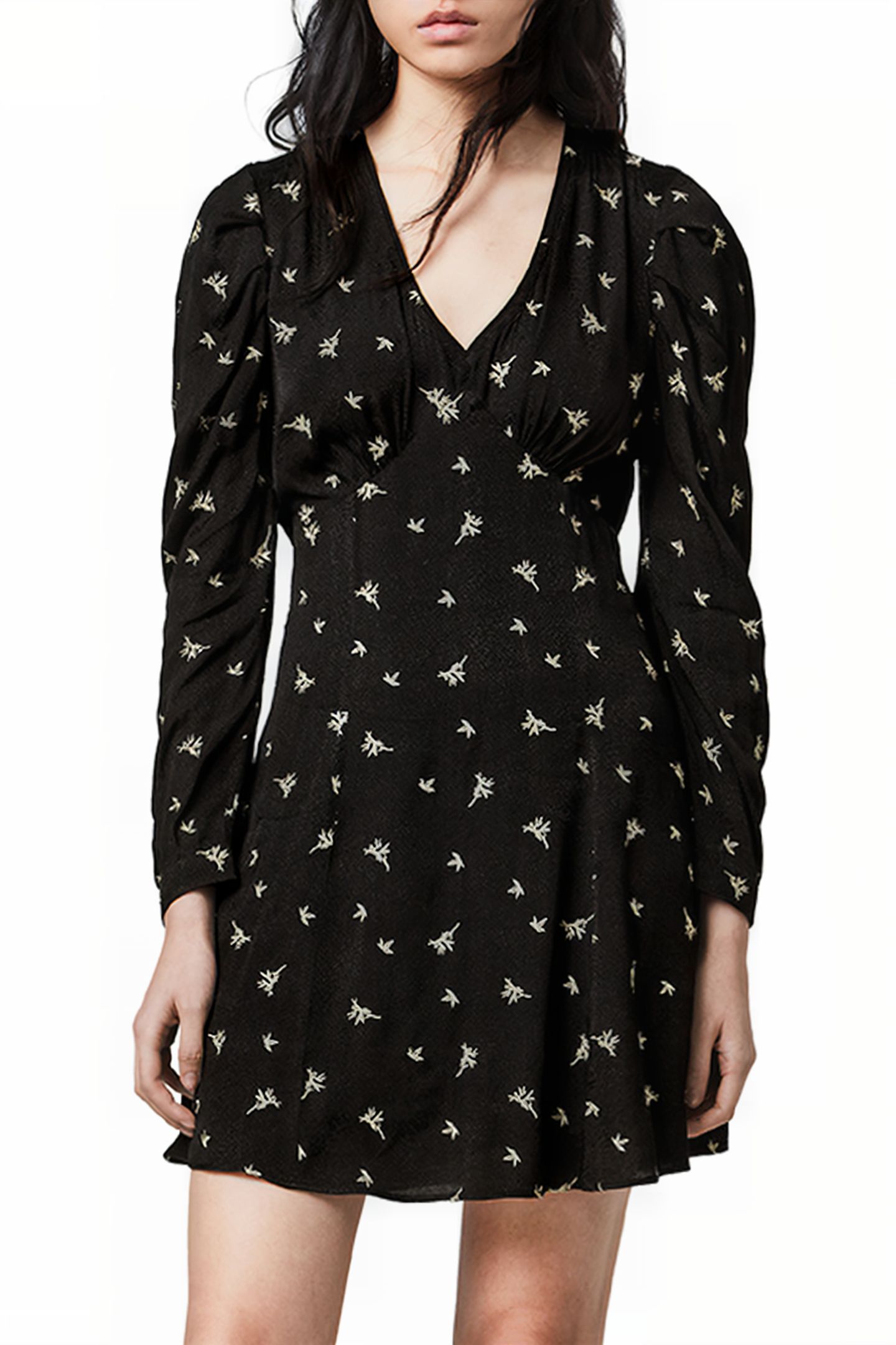 ROSI BAMBOO DRESS BLACK 1