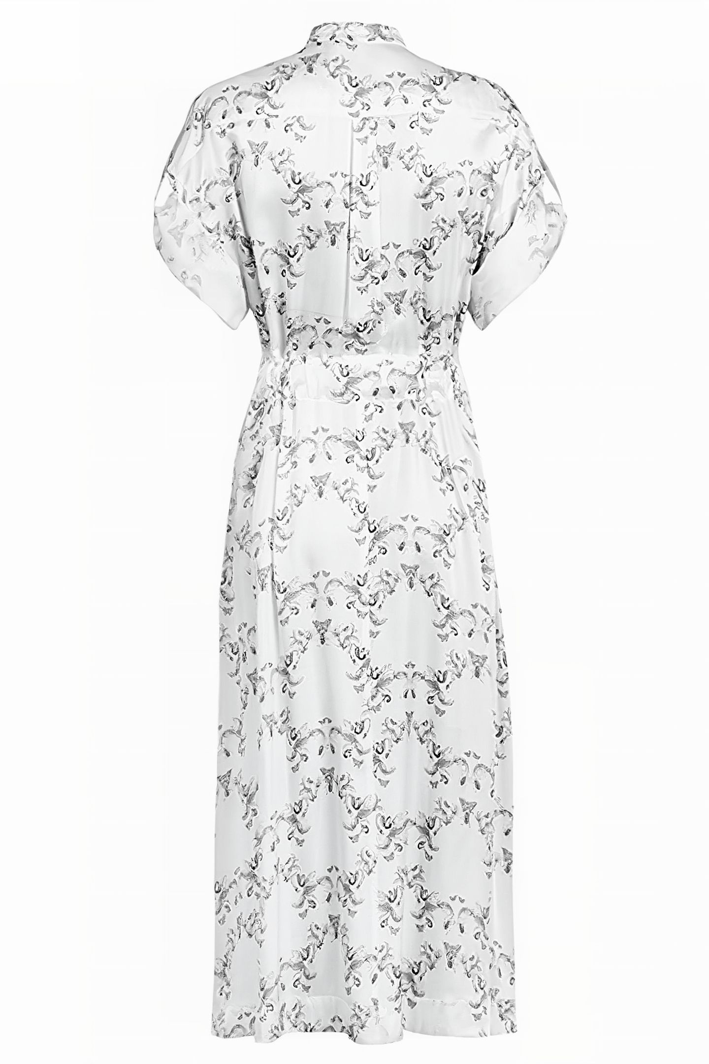 LUCIANA ASSAM DRESS WHITE 4
