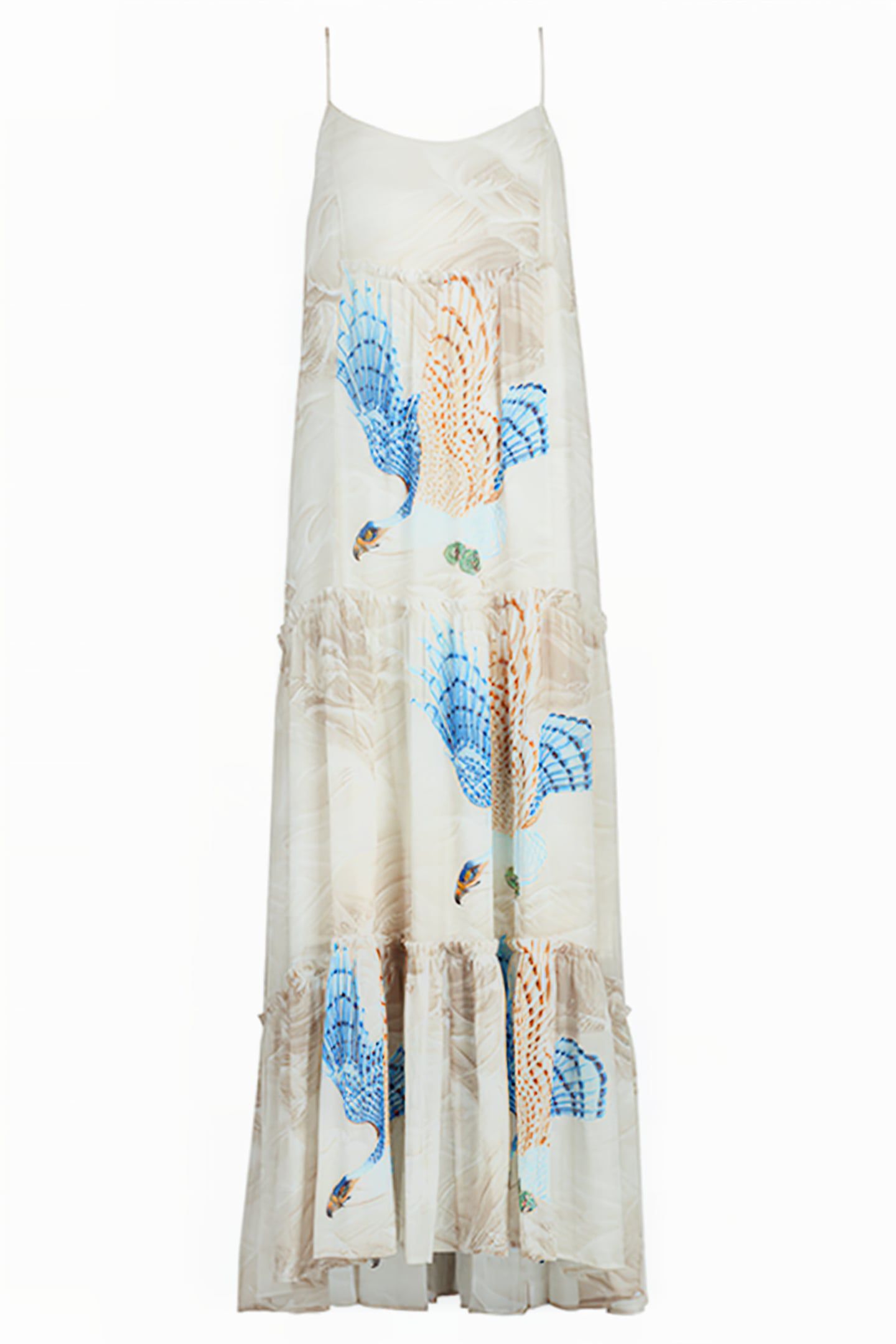 TILLY SWOOP DRESS ECRU WHITE 8