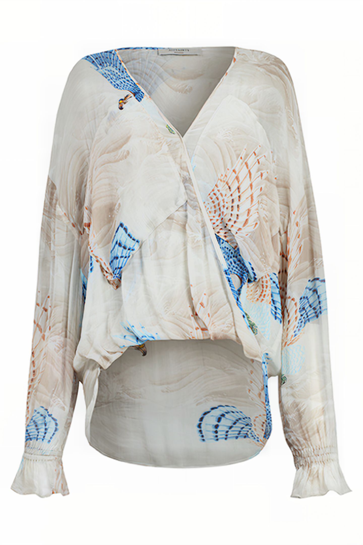PENNY SWOOP TOP ECRU WHITE 1