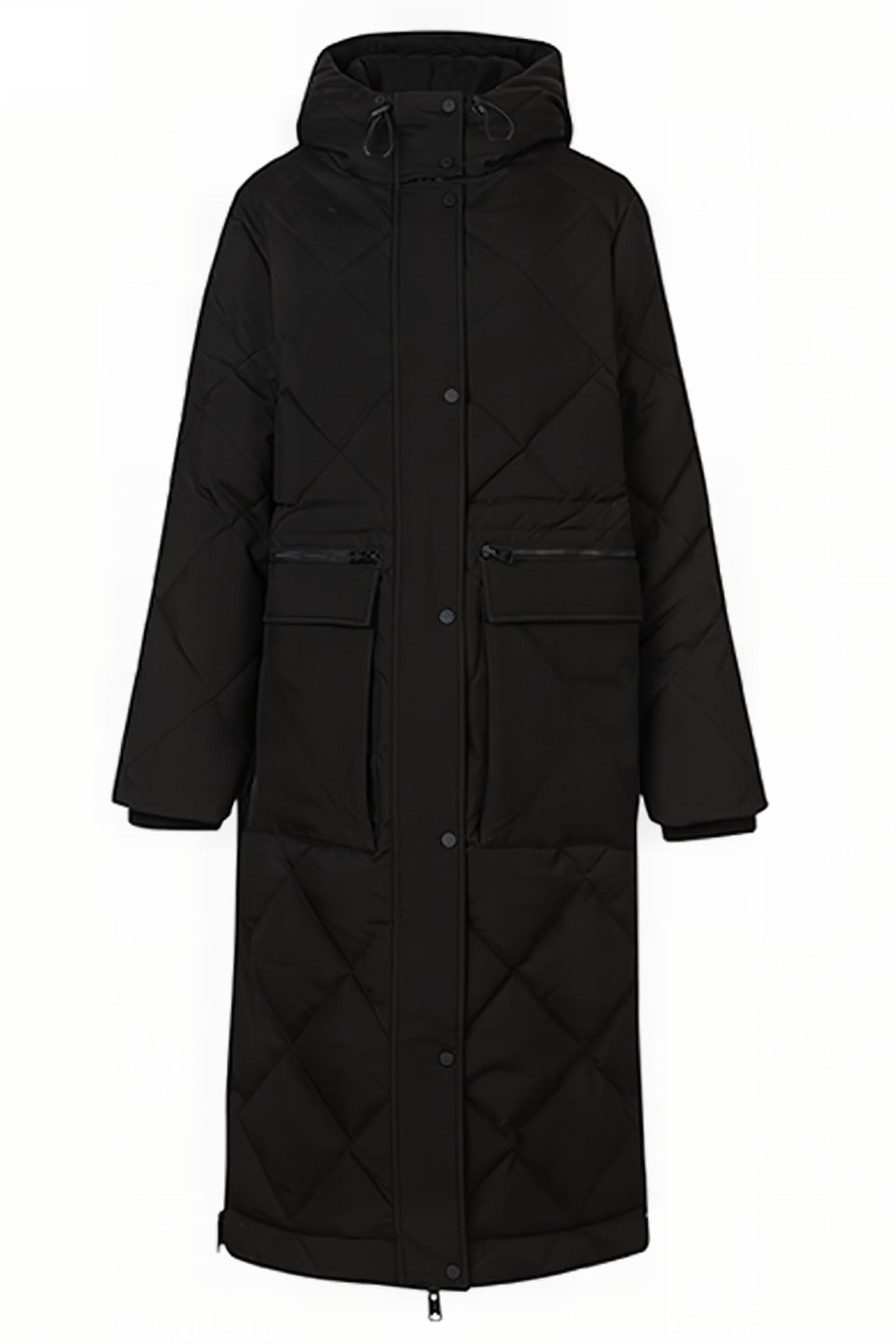 LUCIE PUFFER BLACK 1