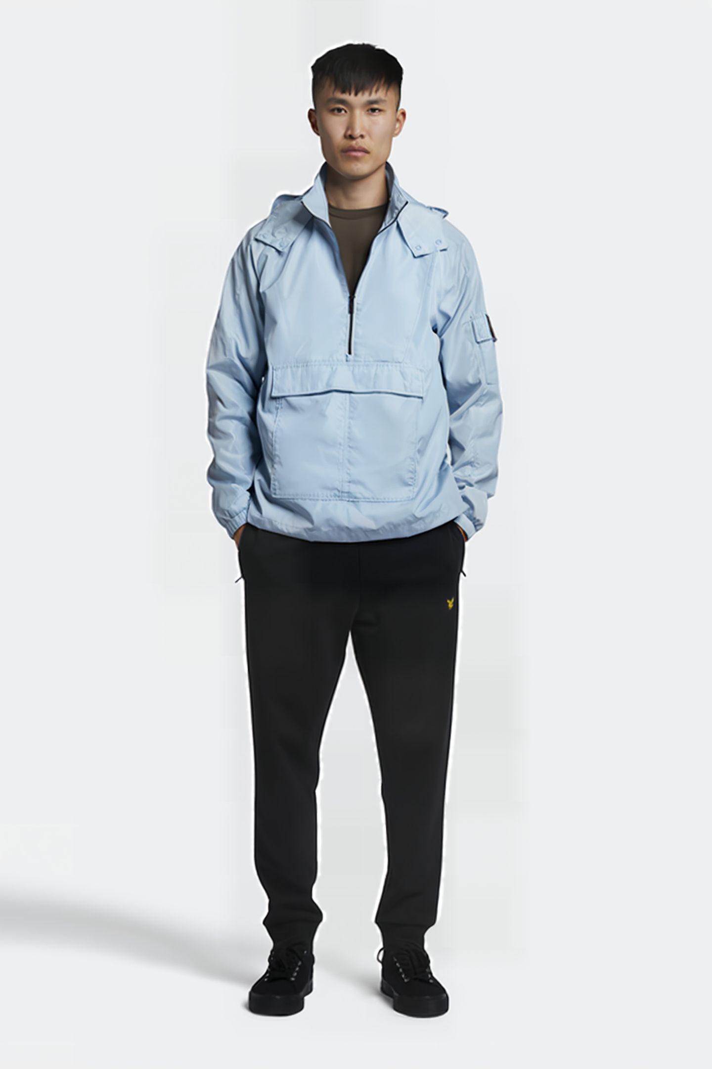 POCKET OVERHEAD JACKET OPAL BLUE 3