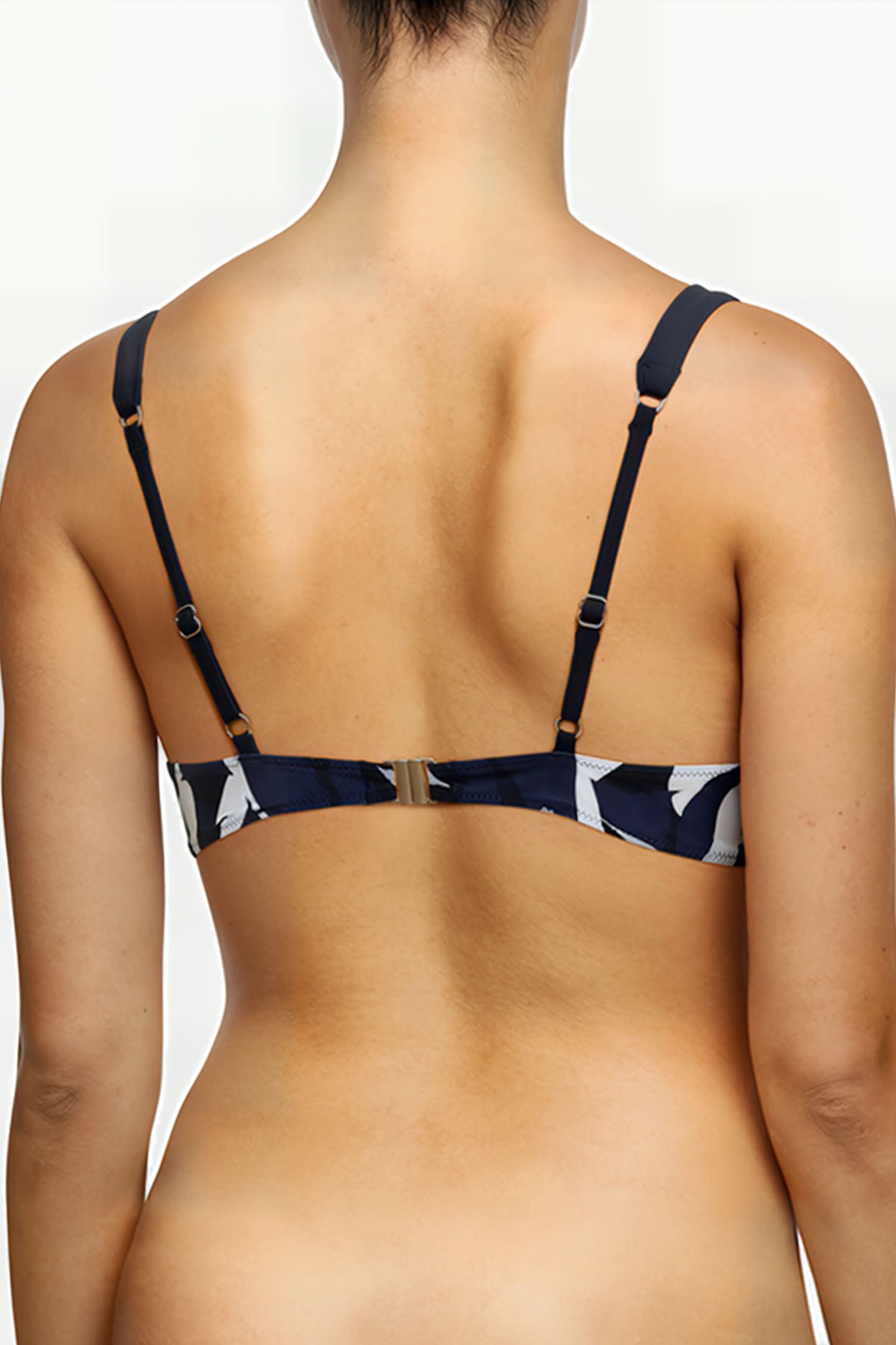 SW BRA TSHIRT PLUNGE DARK FLOWERS 3