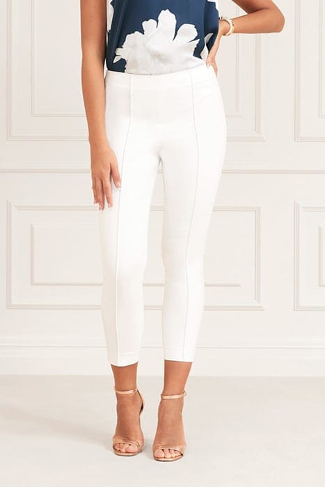 MARCIANO BY GUESS NEW ELLE HIGH WAIST TRUE WHITE SKINNY PANT 1