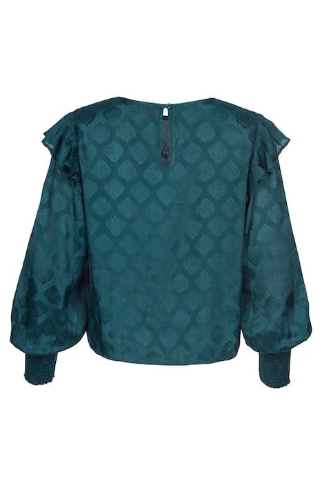 LADIES SAN MARINO BLOUSE BAROQUE JAQUARD 6