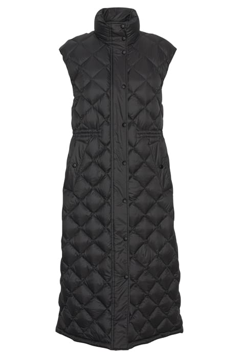 10 WALK03 LONG DOWN VEST BLACK 1