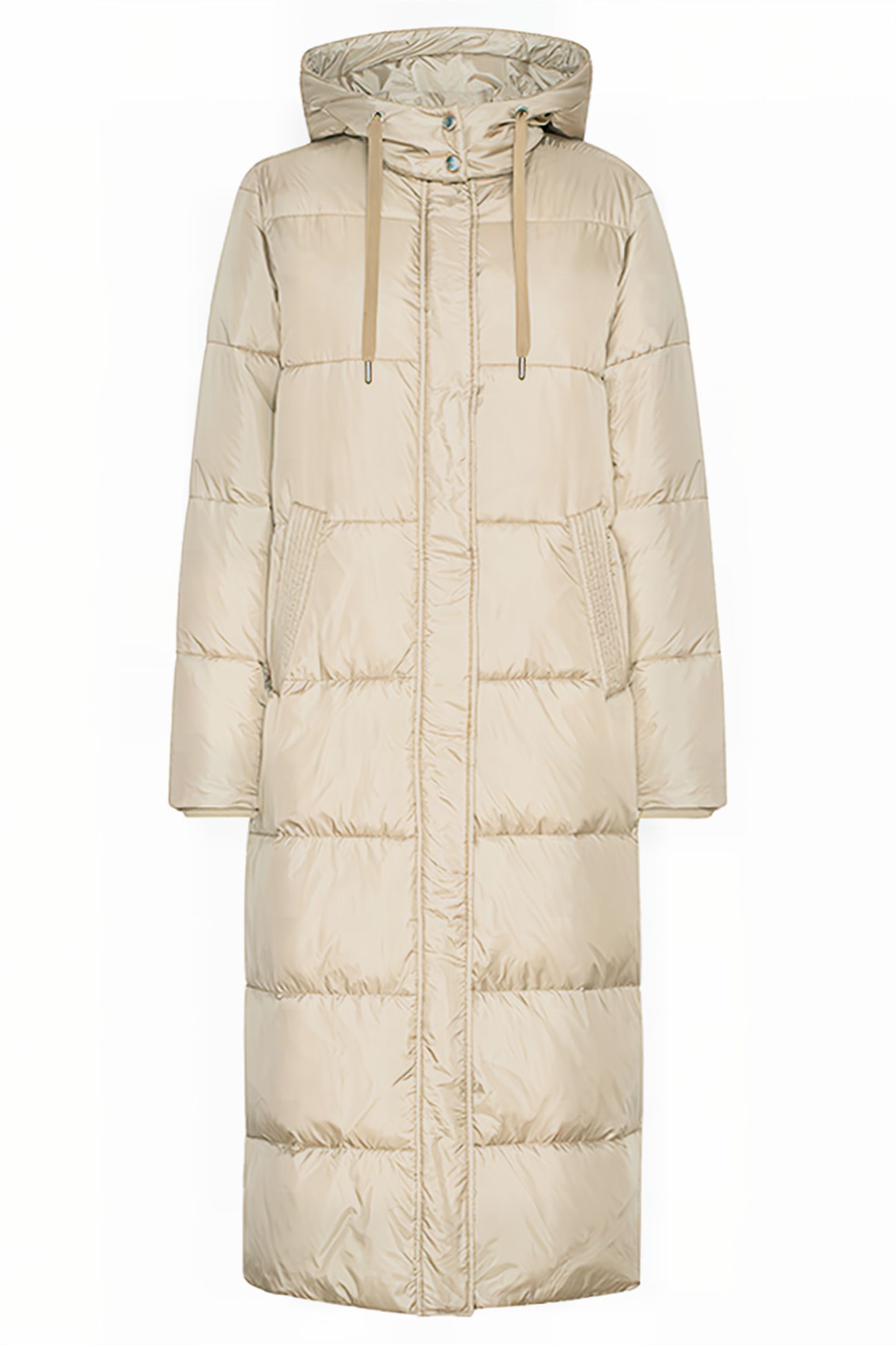 10 WALKPEP03 PADDED LONG COAT COBBLESTONE 1