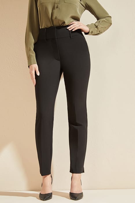 MARCIANO BY GUESS SHELLY PANT JET BLACK STRAIGHT 1