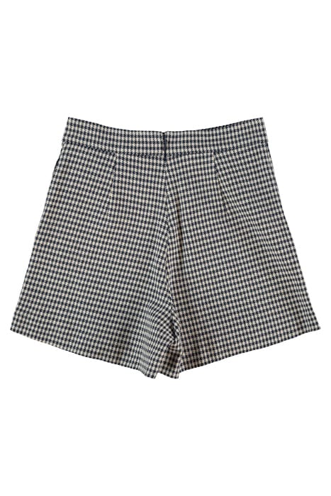 SALENTO SHORT VICHY STRETCH NAVY/ECRU 2