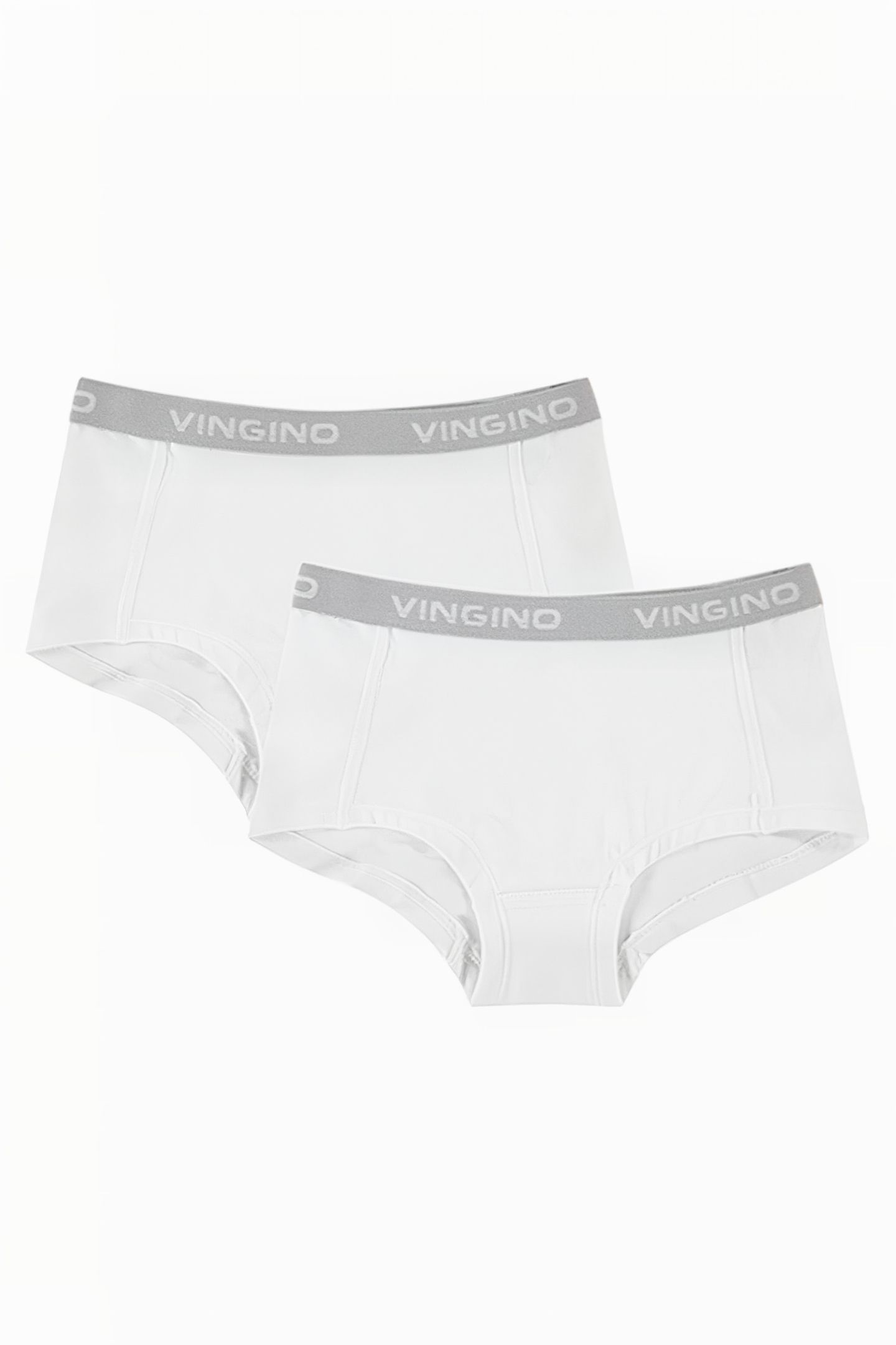 UNDER PANTS GIRLS 2-PACK REAL WHITE 1