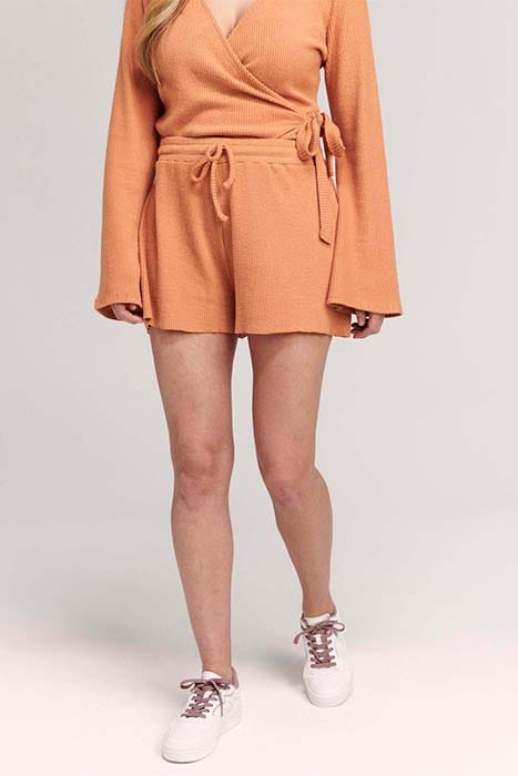 LADIES LA SHORT SOFT CARAMEL 1
