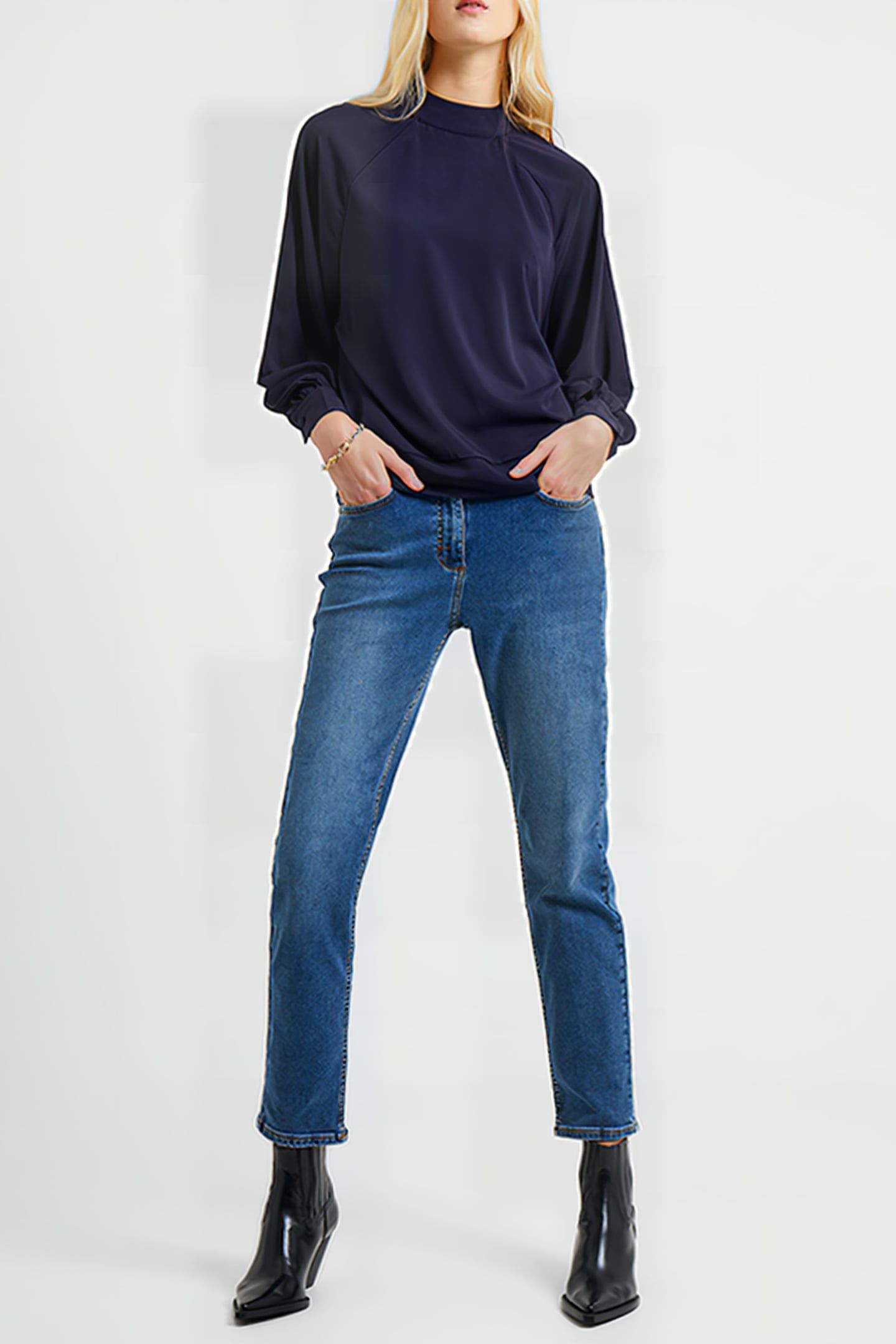 TURTLE RAGLAN L/S DK NAVY 4