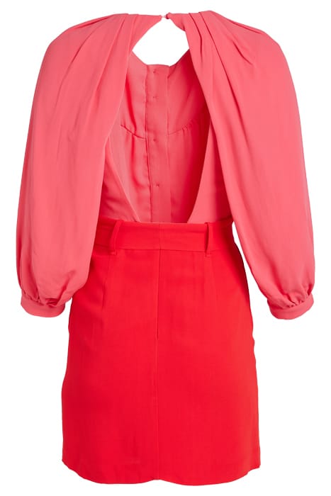 VALENTINA MIDI DRESS RED 2