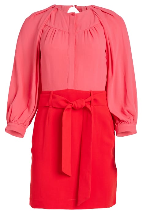 VALENTINA MIDI DRESS RED 1