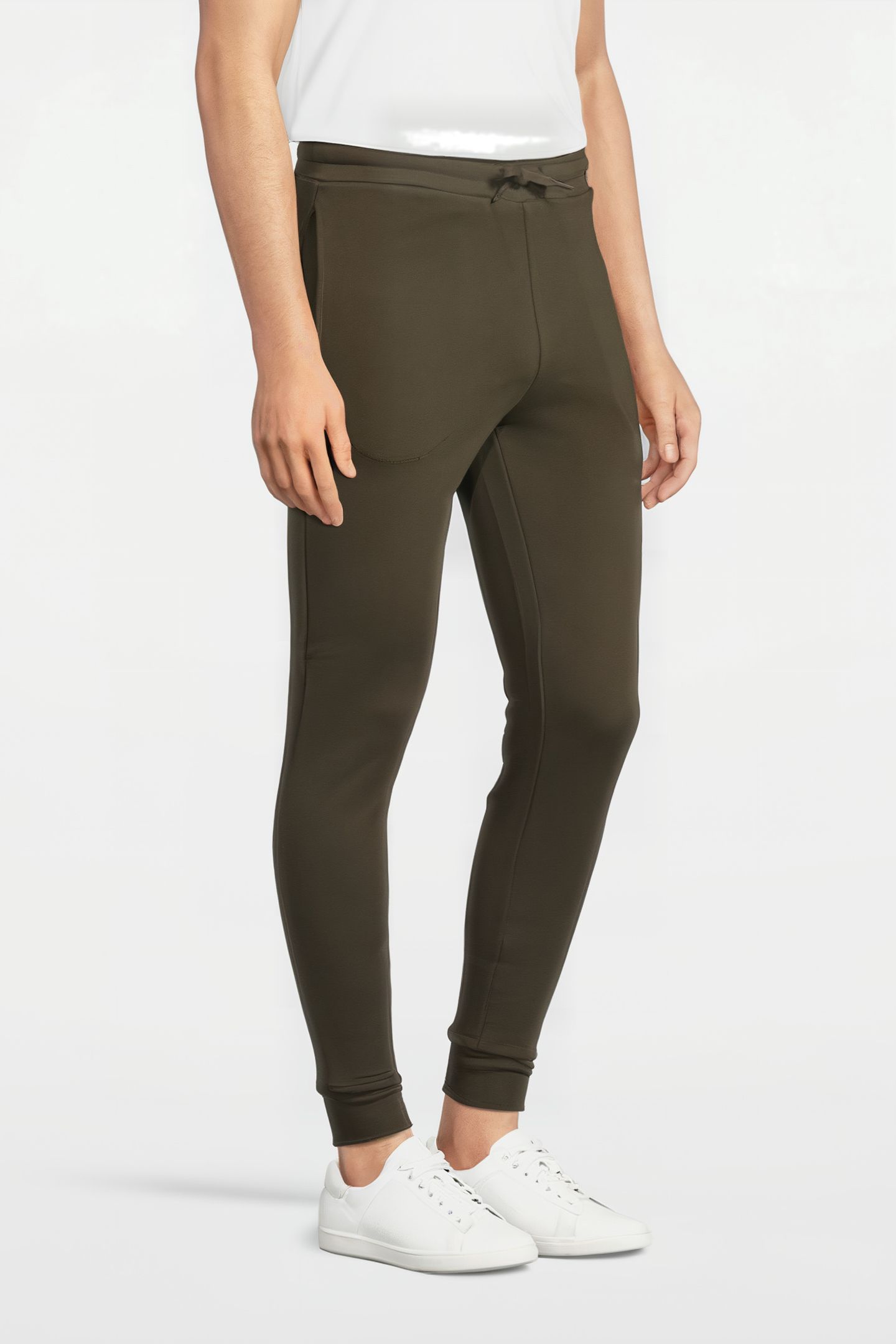 SKINNY SWEATPANT OLIVE 3