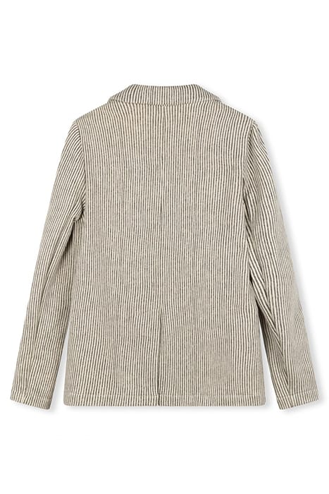 BLAZER DENIM STRIPE SOFT WHITE MELEE 4