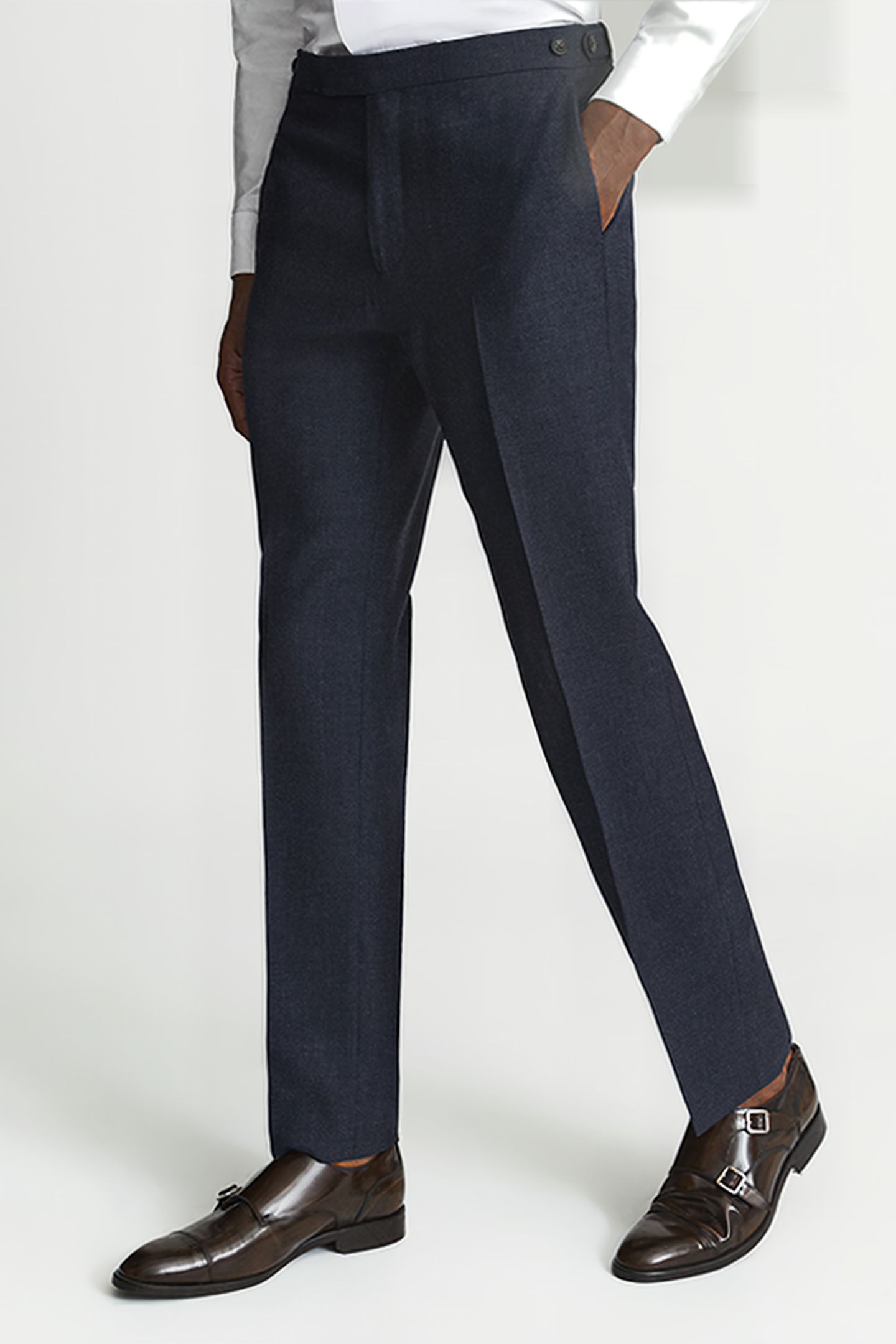 HITCH NAVY SUIT PANTS — SLIM FIT 2