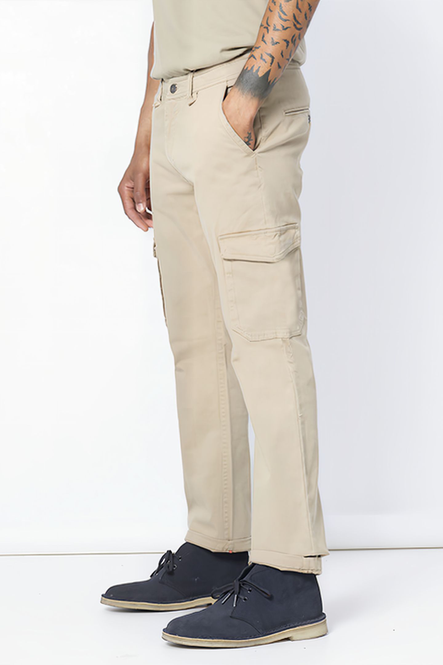 JOHN CARGO CHINO CAMEL UNI 4
