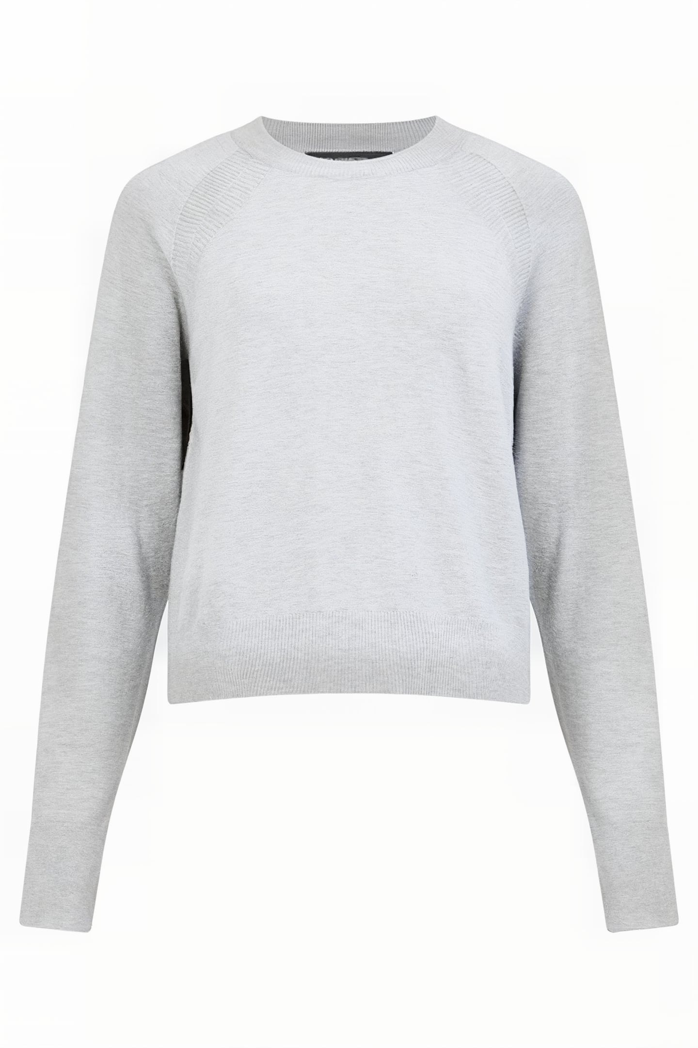 SUPERSOFT DOUBLE RAGLAN CREW LGT GREY MEL 1
