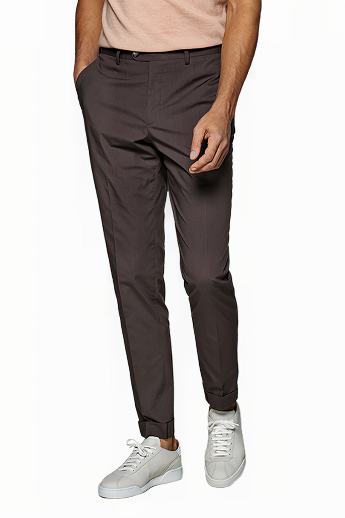 TAUPE BRESCIA TROUSERS 1