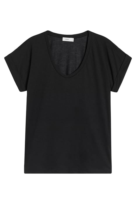 T-SHIRT SOFT V BLACK 5