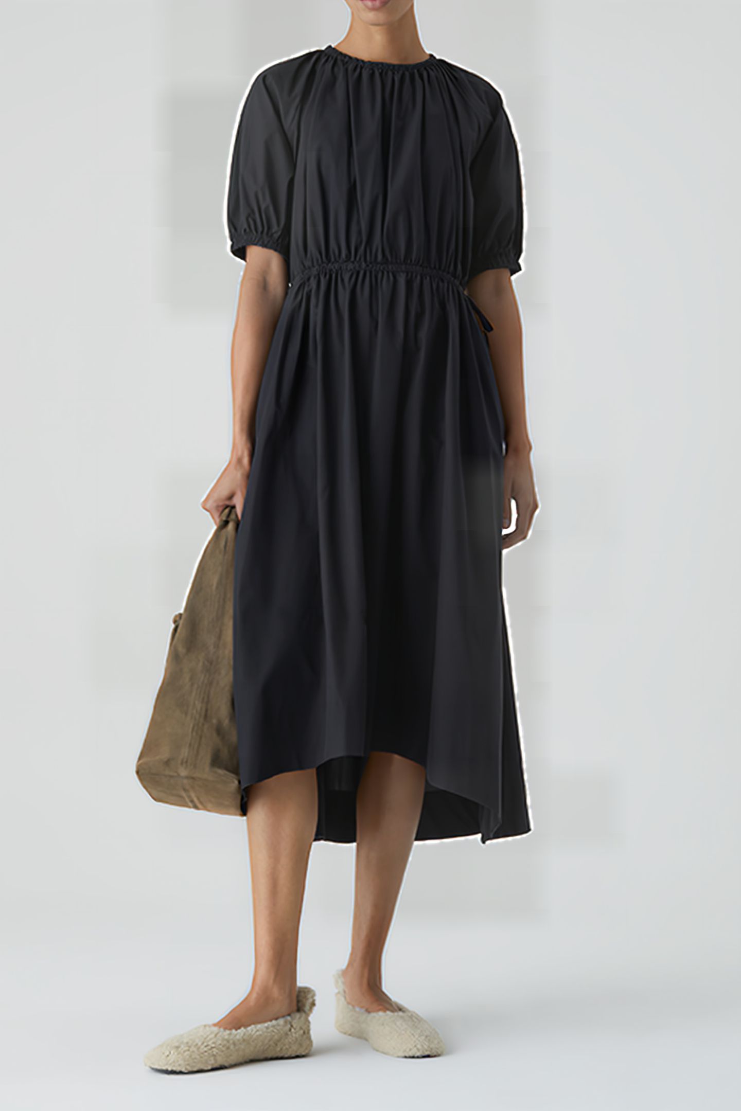 BACKLESS DRESS BLACK 1
