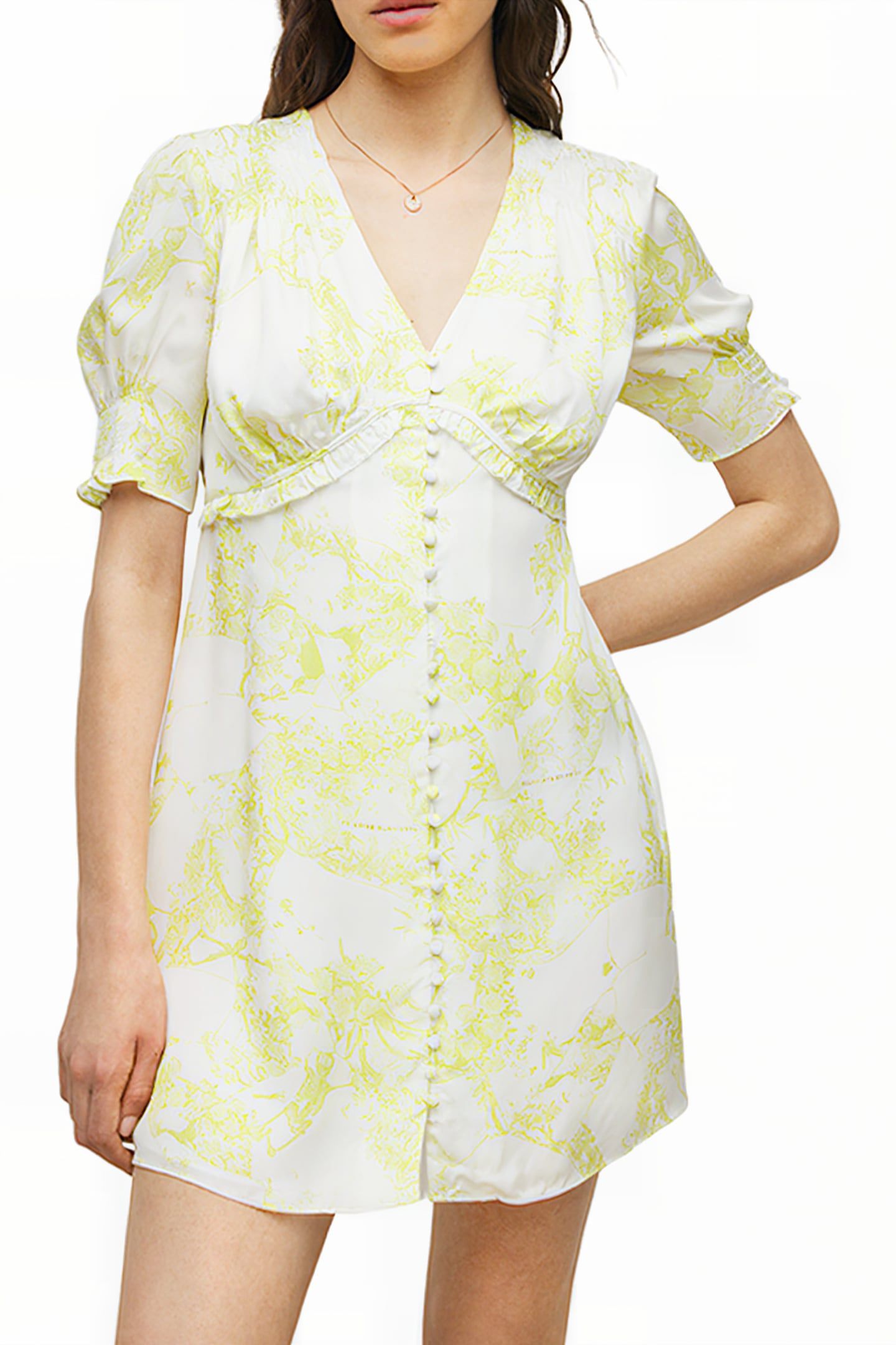 DEMI MARAMA DRESS CITRUS YELLOW 1