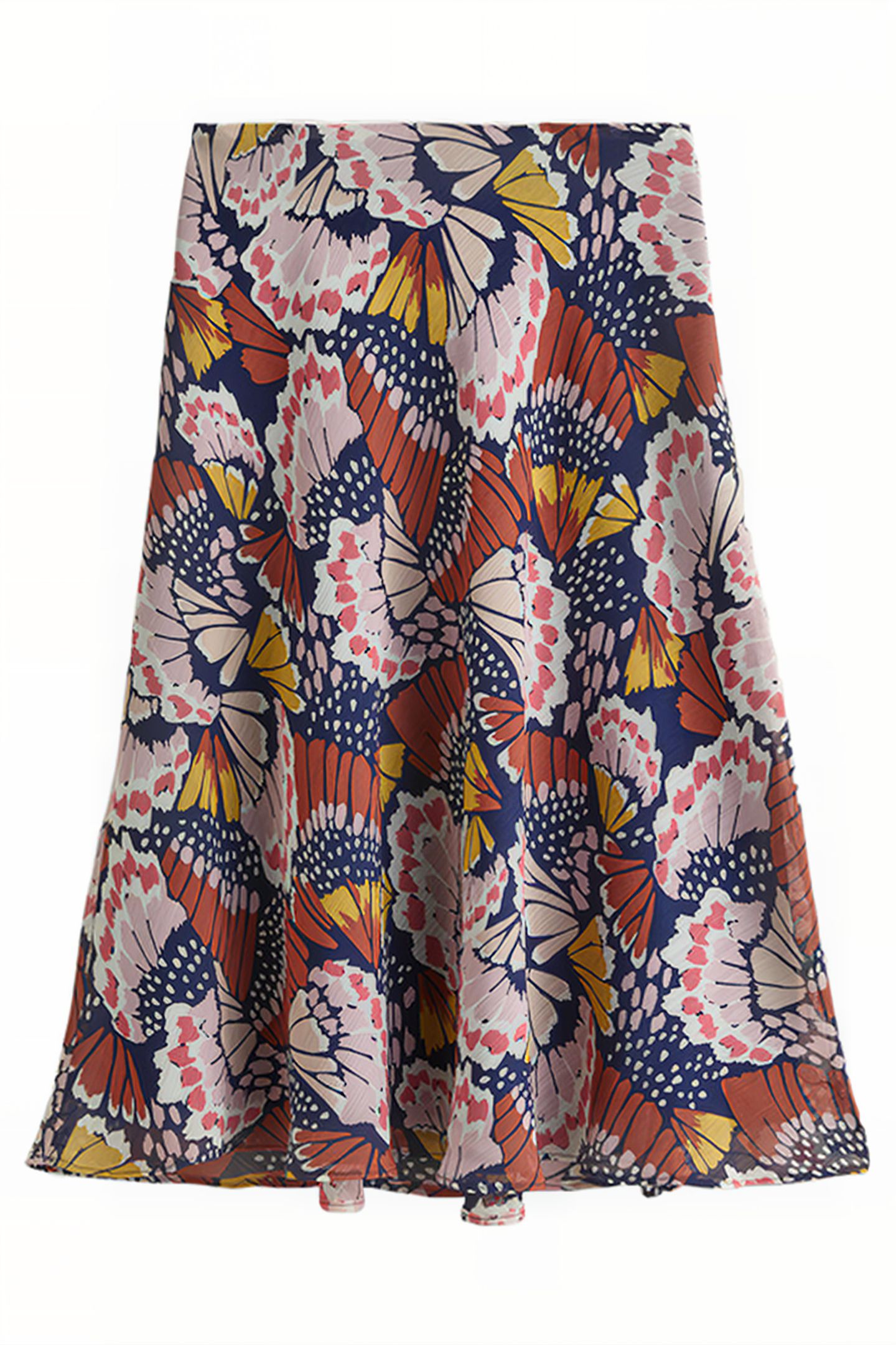 CRINKLE BIAS-CUT SKIRT MPT 6