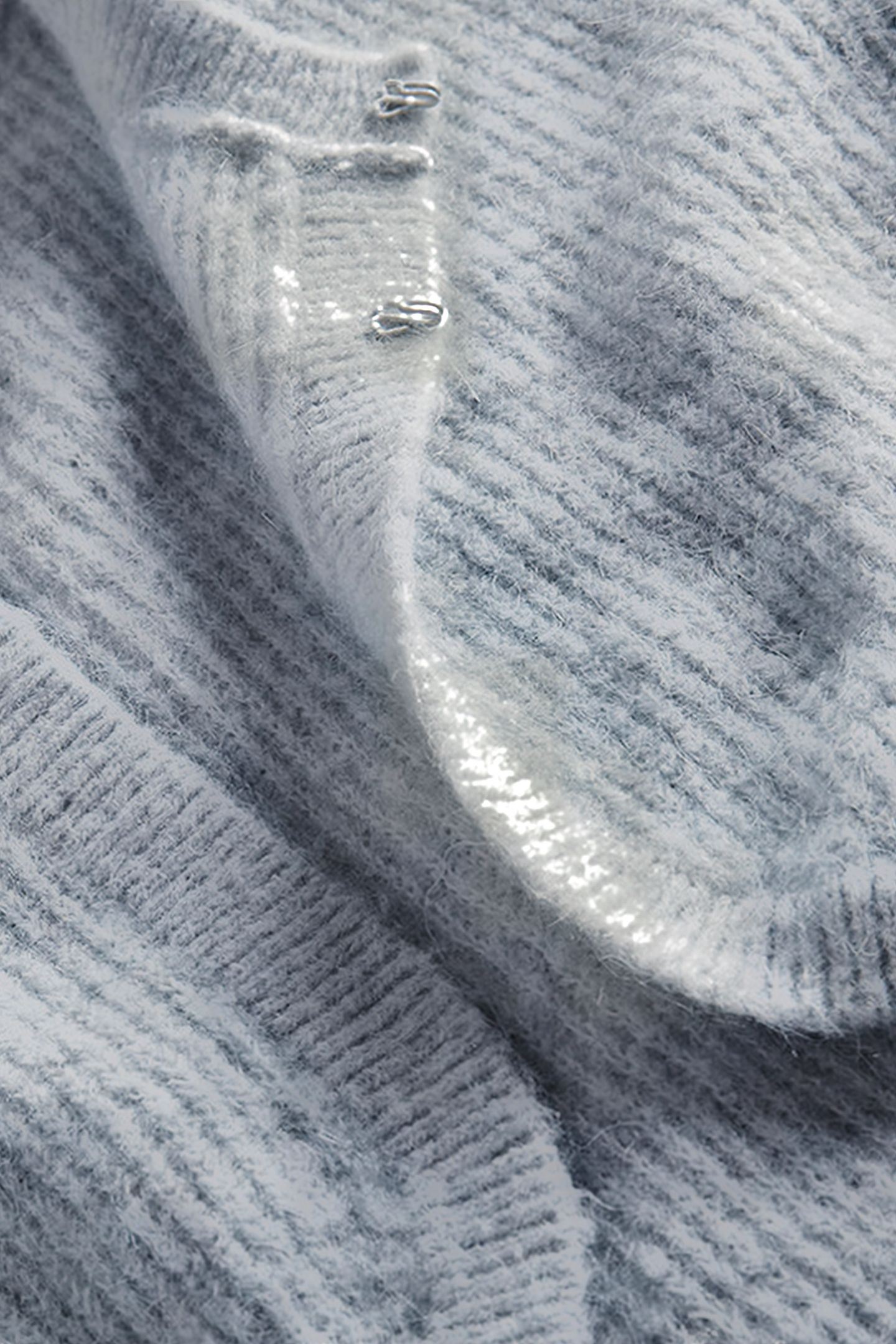 RIB KNIT BOLERO BLU 5