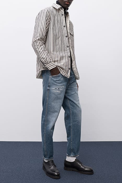 CLOSED MEN RELAXED BUTTON DOWN SHIRT DARK NIGHT 3