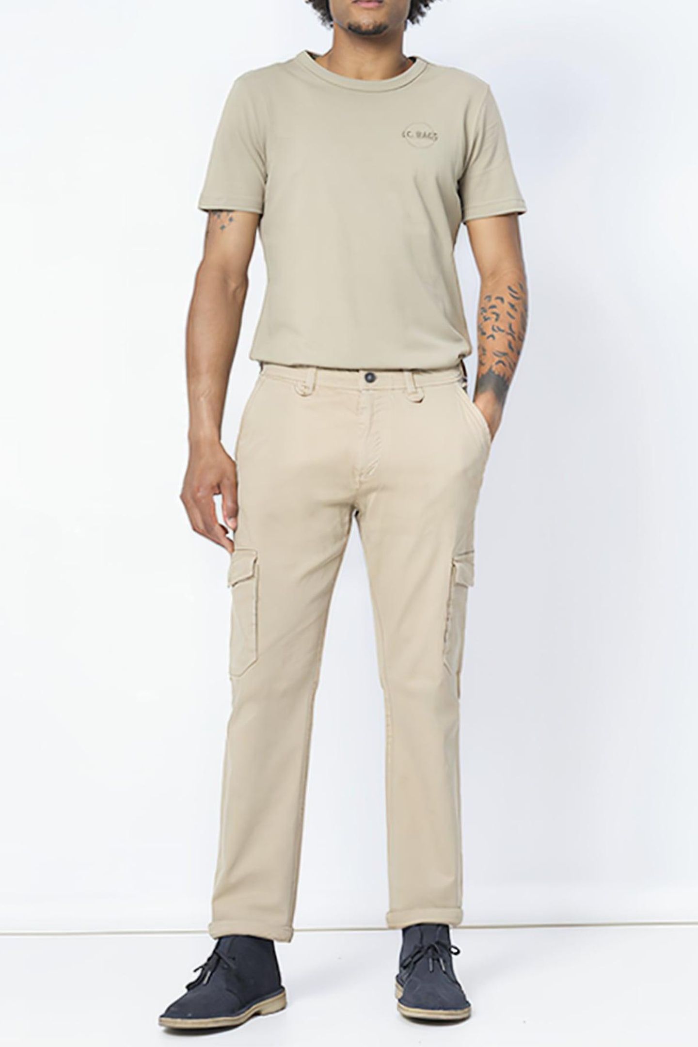 JOHN CARGO CHINO CAMEL UNI 3