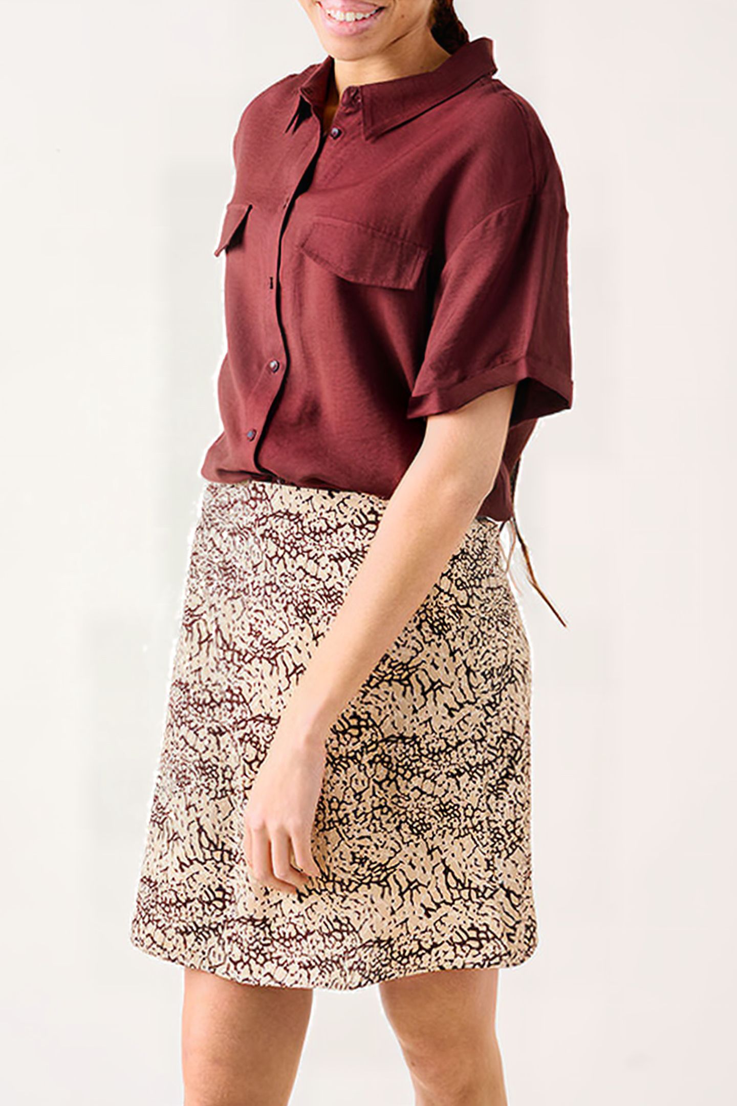 VARME TURTLE SKIRT BROWN RICE TURTLE 2