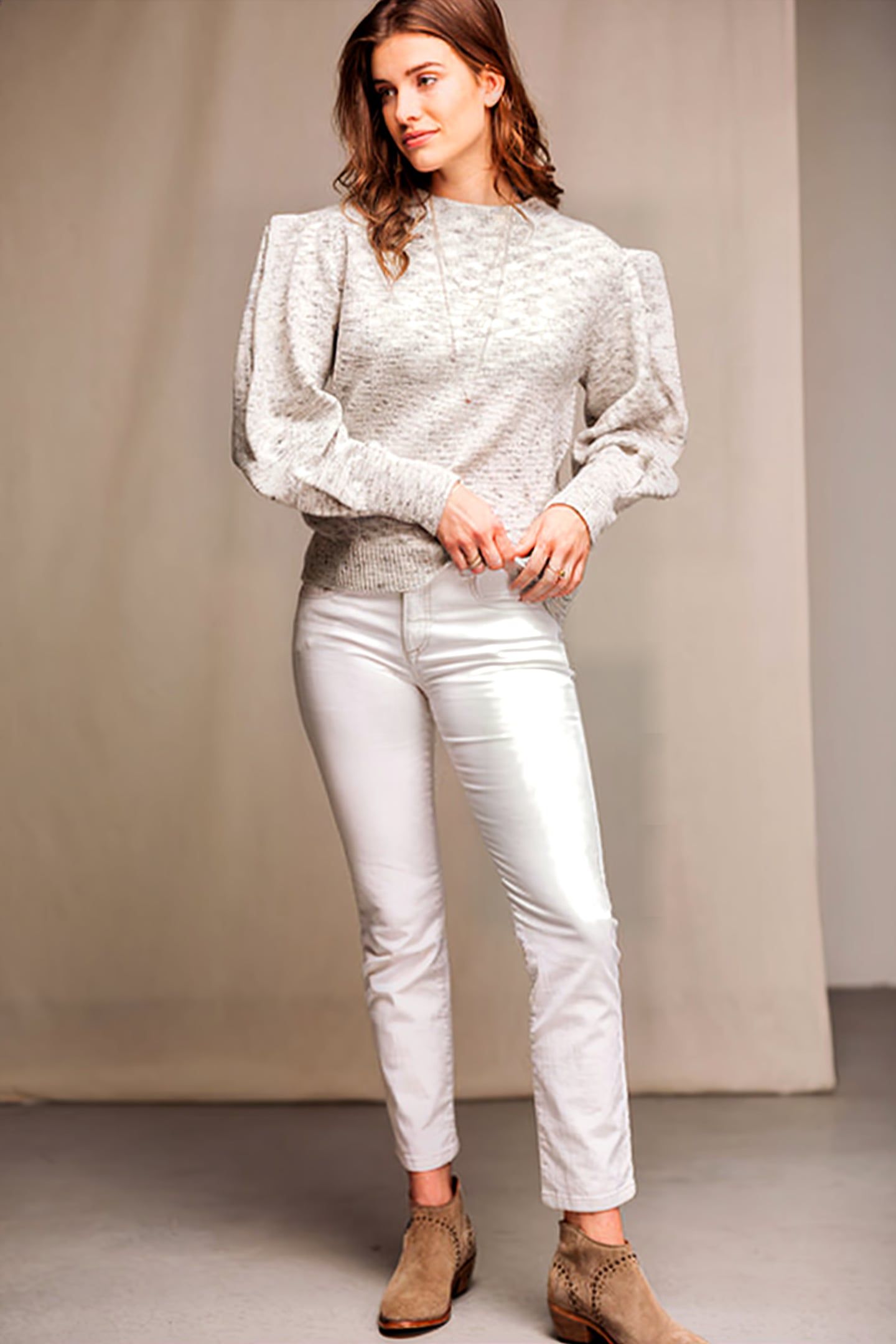 JEANS LILIAS OFF-WHITE 1