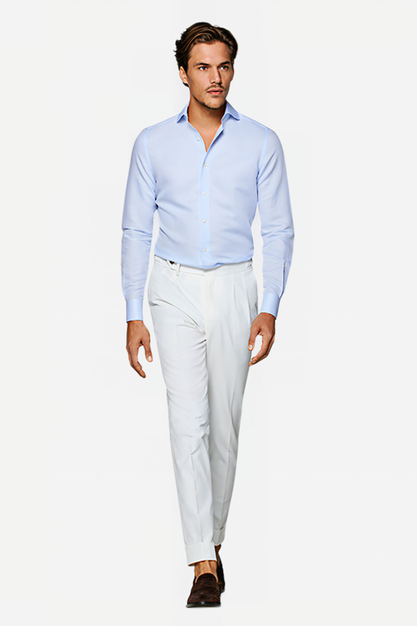 LIGHT BLUE EXTRA SLIM FIT SHIRT 3