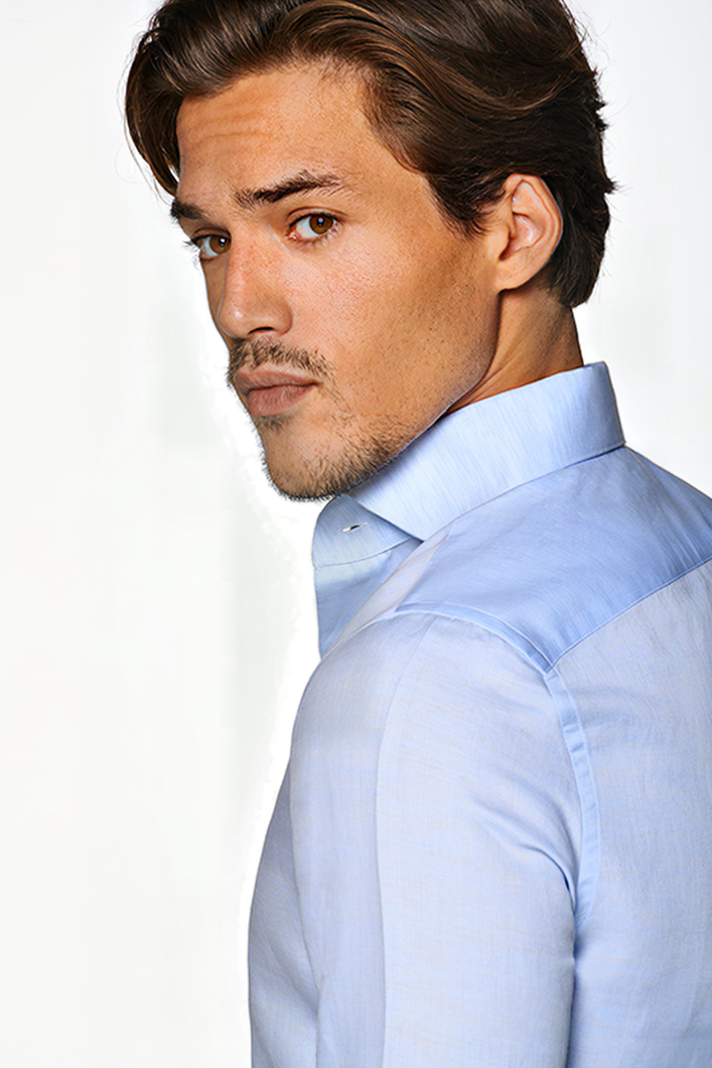 LIGHT BLUE EXTRA SLIM FIT SHIRT 5