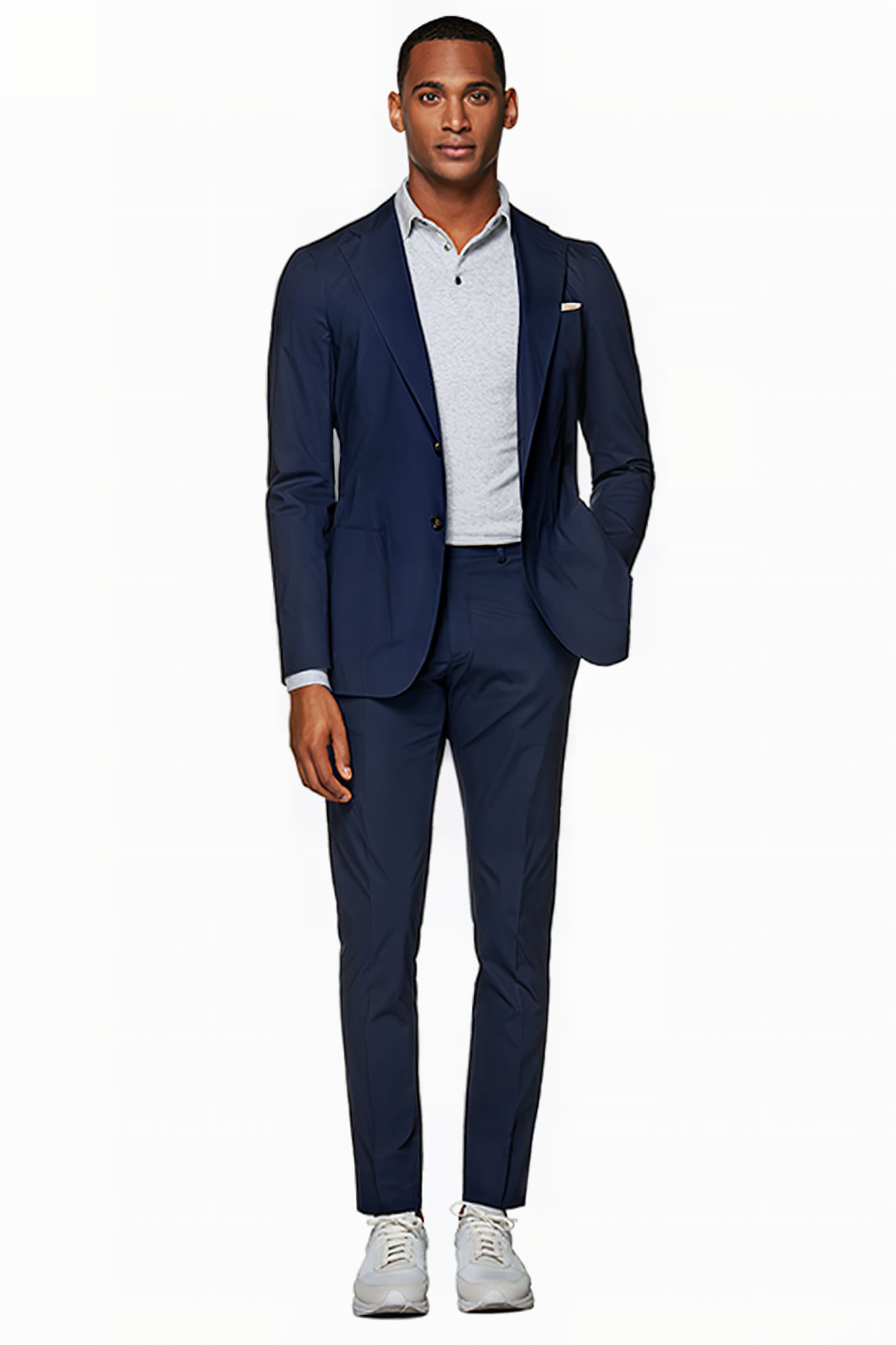 NAVY SOHO TROUSERS 4