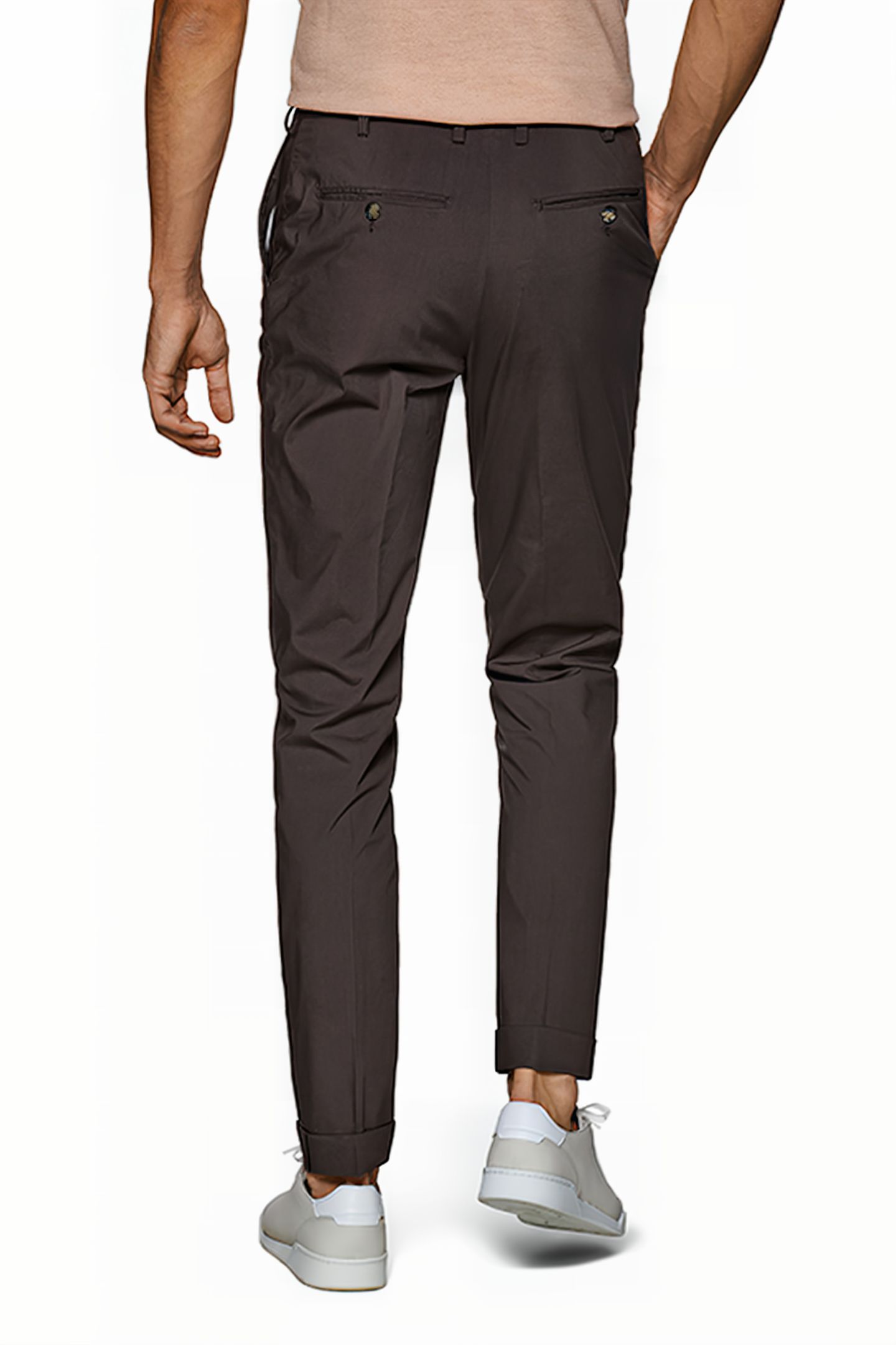 TAUPE BRESCIA TROUSERS 3