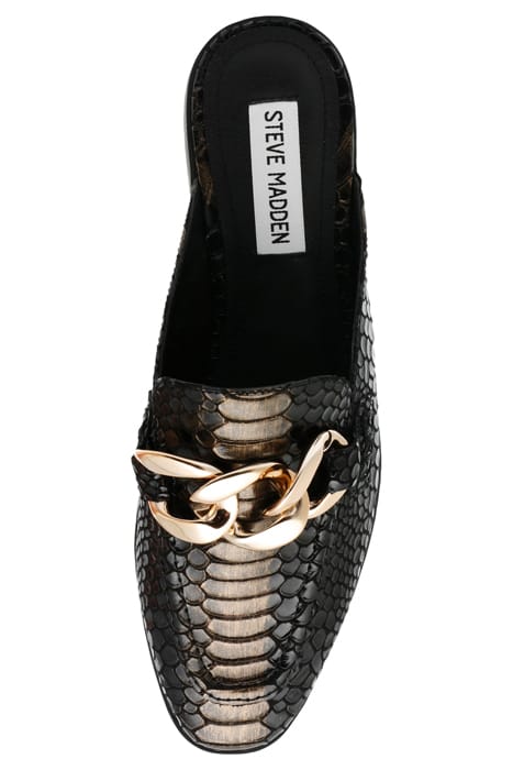CALLY MULE BLK/BRONZE 3