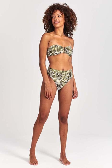 LADIES ZOE BIKINI SET ZANZIBAR ZEBRA PALMTREE GREEN 4