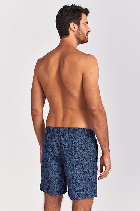MEN SWIM SHORT WAVES MICRO PEACH LIGHT SUMMER BLUE 3