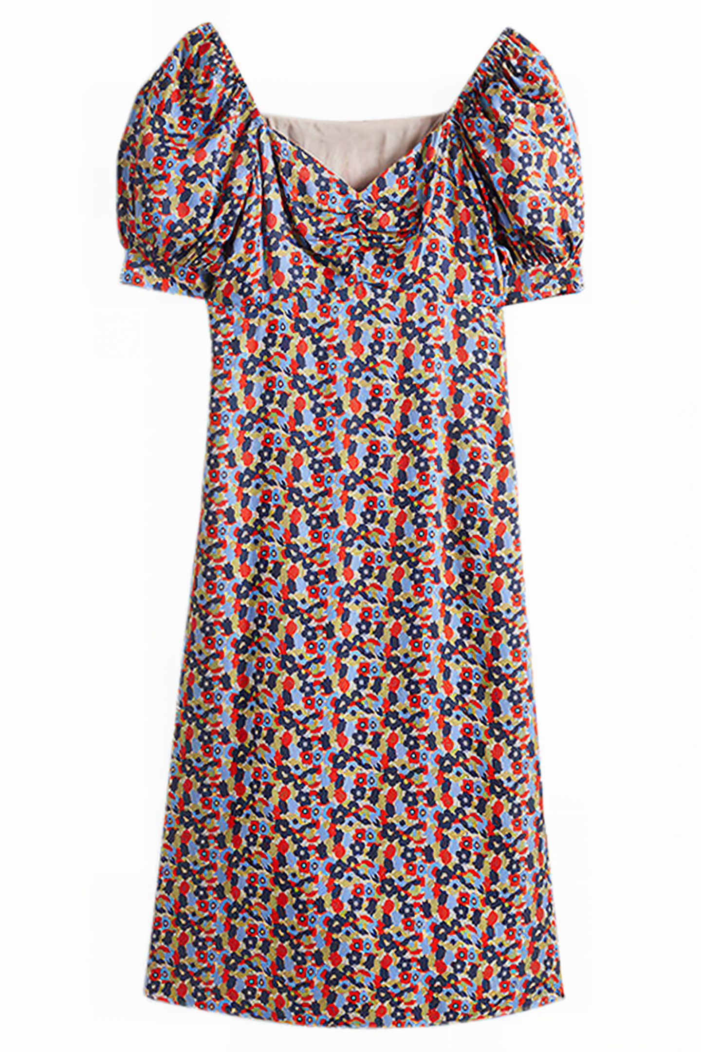 SWEETHEART MIDI TEA DRESS MUL 5