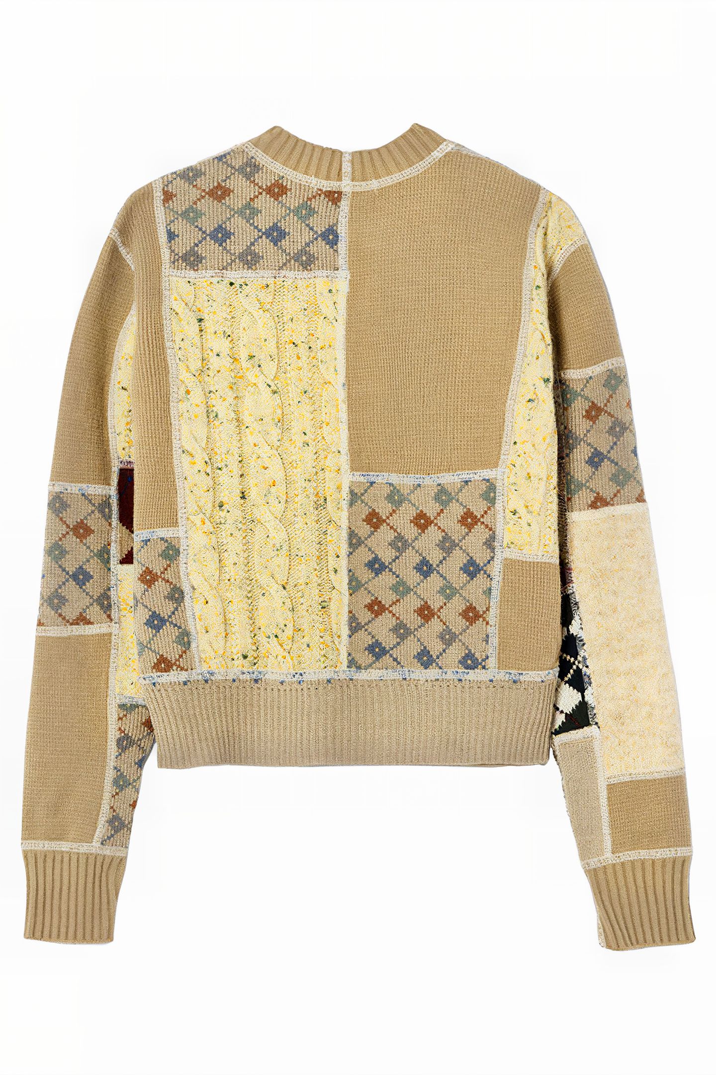 UPCYCLED 60S SHRUNKEN SWEATER ASSORTED COLORS 2
