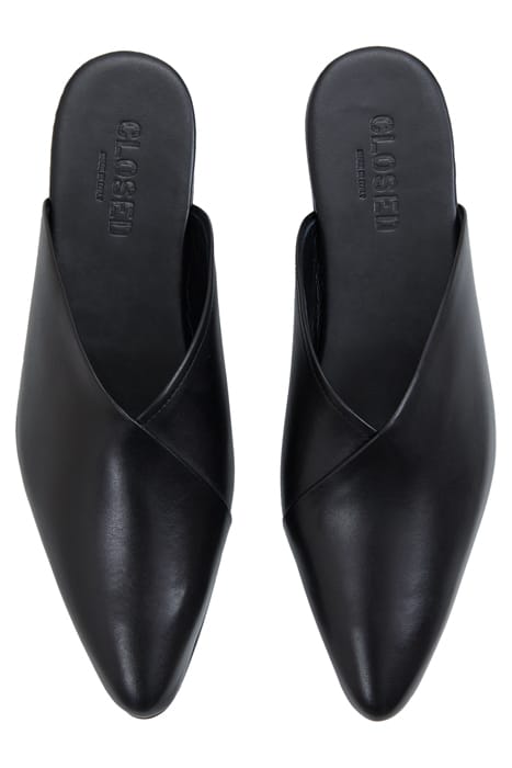 WOMEN MULE BLACK 4