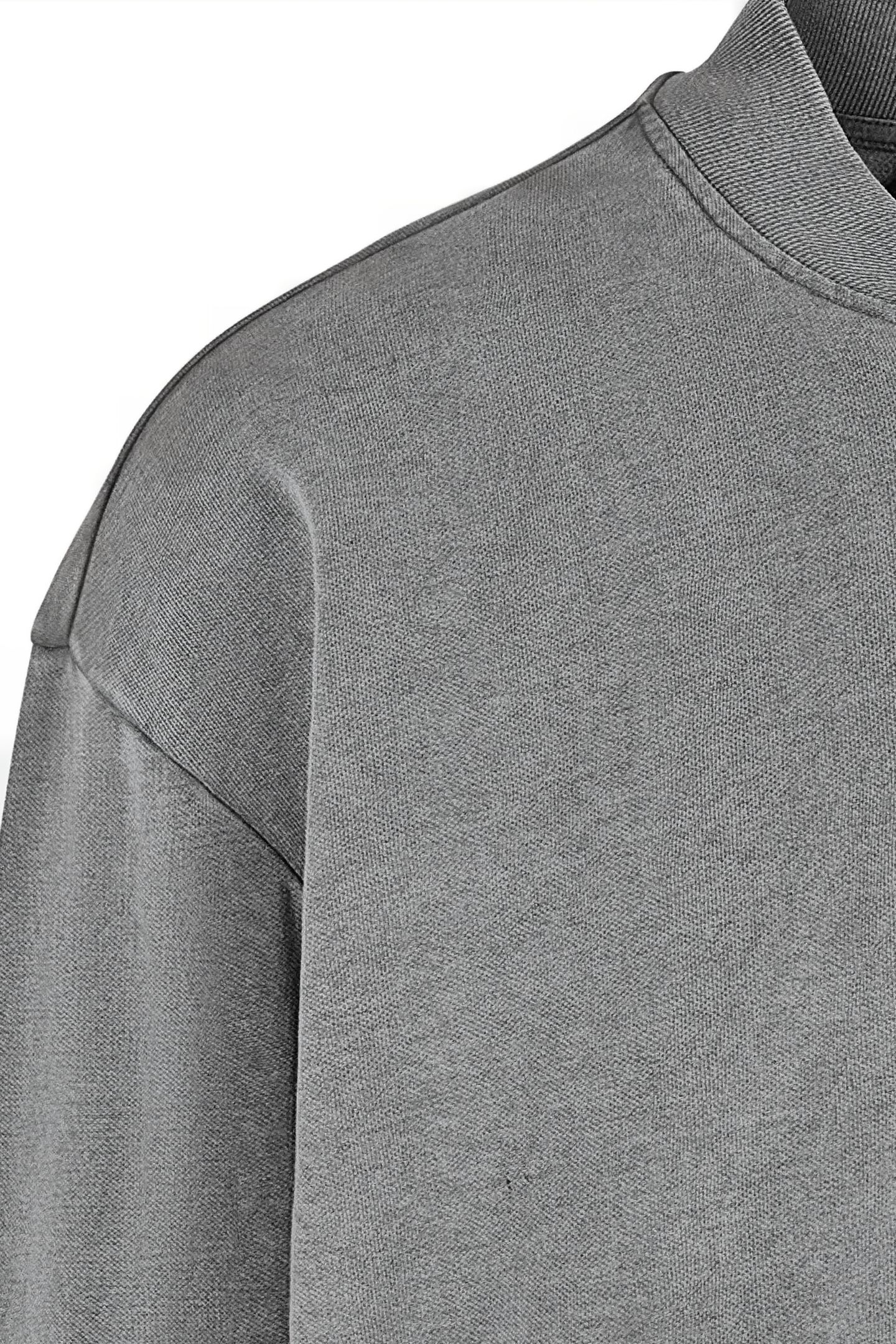 WASHED SWEAT BOMBER DARKSHADOW 8